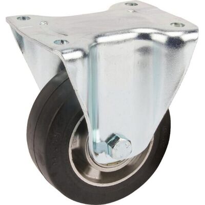 Rueda Industrial Fija En Goma: Di谩metro125 X 50 Mm Placa De Soporte: 137 X 115 Mm. Capacidad: 300 Kg Tente Tente 4688iep125p63 Rueda Industrial Fija En Goma: Di谩metro125 X 50 Mm Placa De Soporte: 137 X 115 Mm. Capacidad: 300 Kg Tente Tente 4688iep125p63