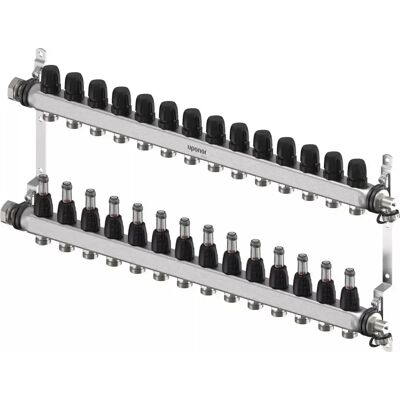 Uponor Vario S Verteiler Fm 14xg3/4 Euro - G1, 1140845 Uponor Vario S Verteiler Fm 14xg3/4 Euro - G1, 1140845