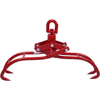 Wiltec - Pinza Forestal Para Elevar Troncos De Hasta 1310 Mm Fuerza De Tracción 1500 Kg 4 Ganchos De Sujeción Wiltec - Pinza Forestal Para Elevar Troncos De Hasta 1310 Mm Fuerza De Tracción 1500 Kg 4 Ganchos De Sujeción