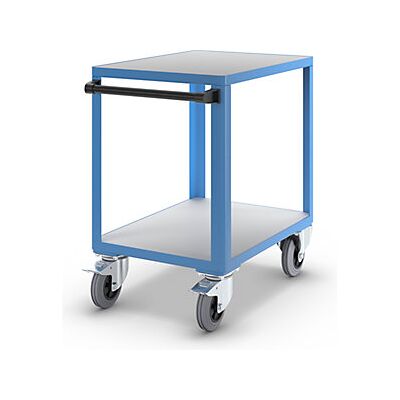 EUROKRAFT Mesa Rodante Industrial L X A De La Cama 750 X 550 Mm Azul EUROKRAFT Mesa Rodante Industrial L X A De La Cama 750 X 550 Mm Azul