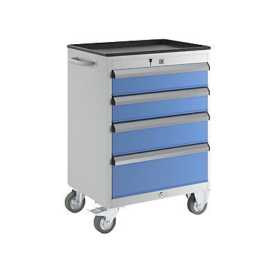 EUROKRAFT Cajonera Rodante H X A X P 850 X 600 X 450 Mm Cajones: 2 X EUROKRAFT Cajonera Rodante H X A X P 850 X 600 X 450 Mm Cajones: 2 X