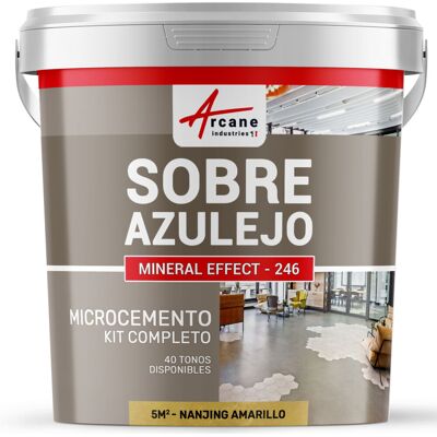 ARCANE INDUSTRIES Microcemento Sobre Azulejos ARCANE INDUSTRIES Microcemento Sobre Azulejos