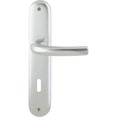 Hoppe Guarnitura Su Placca Larga Tôkyô 1710/273p Aluminio F1 Sin Agujero Para Cilindro 72mm Din Izquierda/derecha - 2804926 Hoppe Guarnitura Su Placca Larga Tôkyô 1710/273p Aluminio F1 Sin Agujero Para Cilindro 72mm Din Izquierda/derecha - 2804926