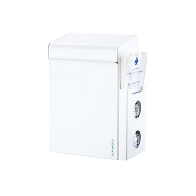 CERTEO Hygieneabfallbehälter Mit Beutelspender Volumen 8 L Bxhxt 220 CERTEO Hygieneabfallbehälter Mit Beutelspender Volumen 8 L Bxhxt 220