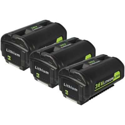 vhbw RY40100 36V 3x Batería - Batería potente para herramientas vhbw RY40100 36V 3x Batería - Batería potente para herramientas