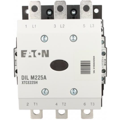 Eaton DILM225A/22(RAC240) Contacto de potencia - 110 kW Eaton DILM225A/22(RAC240) Contacto de potencia - 110 kW