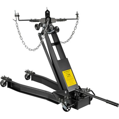 Wiltec Gato Elevador Caja De Cambios Hasta 1 T De Capacidad De Carga, Gato De Motor Regulable En Altura 180-790 Mm, Elevador Caja De Cambios, Bloque De Motor Con Ruedas Wiltec Gato Elevador Caja De Cambios Hasta 1 T De Capacidad De Carga, Gato De Motor Regulable En Altura 180-790 Mm, Elevador Caja De Cambios, Bloque De Motor Con Ruedas