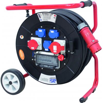 Schwabe Modelo 826408 - Enrollador Mammouth 40m - Carrete de cable Schwabe Modelo 826408 - Enrollador Mammouth 40m - Carrete de cable