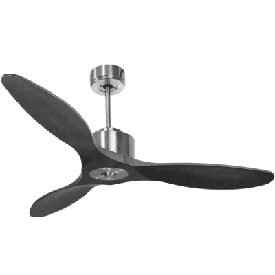 KLASSFAN Modulo Regular Ring - Super Destratificateur Et Ventilateur Dc 132 Cm Chrome Pales Bois Noir Sans Lumière 25 À 40 M² KLASSFAN Modulo Regular Ring - Super Destratificateur Et Ventilateur Dc 132 Cm Chrome Pales Bois Noir Sans Lumière 25 À 40 M²