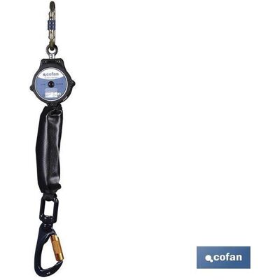 Anticaida Retractil 2mts Uso Horiz. Factor 2 , Anticaída Retráctil Con Cable De 2 M. Cuenta Con Una Carcasa Fabricada En Polímero De Alta Resistencia Con Cable De Acero Galva - Cofan Anticaida Retractil 2mts Uso Horiz. Factor 2 , Anticaída Retráctil Con Cable De 2 M. Cuenta Con Una Carcasa Fabricada En Polímero De Alta Resistencia Con Cable De Acero Galva - Cofan