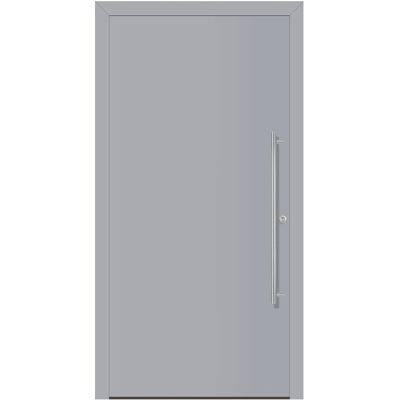 Promat - Puerta De Entrada De Metal Ral 7001 B.1100mm H.2100mm Din Izquierda Rc 2 N.din En 1627 Promat - Puerta De Entrada De Metal Ral 7001 B.1100mm H.2100mm Din Izquierda Rc 2 N.din En 1627