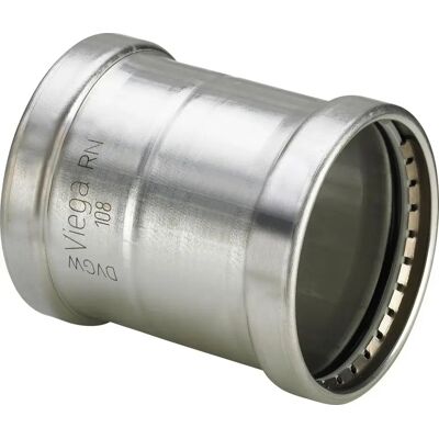 Viega Inox XL Conector de tubería - Manguito deslizante - Acero inoxidable Viega Inox XL Conector de tubería - Manguito deslizante - Acero inoxidable