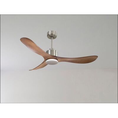 KLASSFAN Modulo Regular Ring - Super Destratificateur Et Ventilateur Dc 132 Cm Chrome Pales Bois Blanc Sans Lumière 25 À 40 M² KLASSFAN Modulo Regular Ring - Super Destratificateur Et Ventilateur Dc 132 Cm Chrome Pales Bois Blanc Sans Lumière 25 À 40 M²