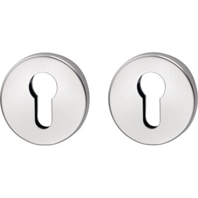 Roseta para puerta de acero inoxidable - 55mm Ø, 8mm espesor - Accesorio de puerta Roseta para puerta de acero inoxidable - 55mm Ø, 8mm espesor - Accesorio de puerta