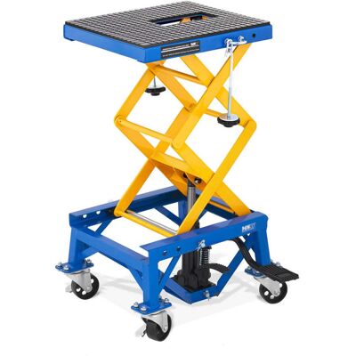 HELLOSHOP26 Mesa Elevadora Móvil Para Motocicletas Elevador Hidráulico Para Motocicletas Plataforma Elevadora Rodante Capacidad De 150 Kg 140003720 HELLOSHOP26 Mesa Elevadora Móvil Para Motocicletas Elevador Hidráulico Para Motocicletas Plataforma Elevadora Rodante Capacidad De 150 Kg 140003720