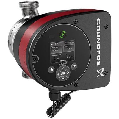 Bomba de circulación Grundfos Magna3 Acero Inoxidable - 25-120 N, 180mm - 230V Bomba de circulación Grundfos Magna3 Acero Inoxidable - 25-120 N, 180mm - 230V