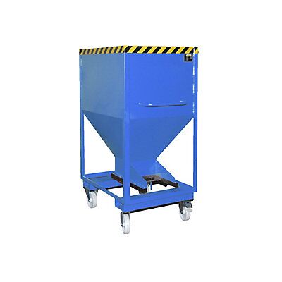 Bauer Silo Forma De Embudo Rodante Con Engarces Para Horquillas Bauer Silo Forma De Embudo Rodante Con Engarces Para Horquillas