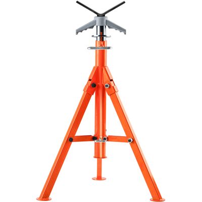Soporte Para Tubos, Soporte Para Gato Resistente 2500 Libras, Soporte Para Tubos Con Cabeza En V Ajustable En Altura De 27,2'-52', Soporte Plegable De Acero 45 Para Tubos De 1/2 A 12 Pulgadas - Vevor Soporte Para Tubos, Soporte Para Gato Resistente 2500 Libras, Soporte Para Tubos Con Cabeza En V Ajustable En Altura De 27,2'-52', Soporte Plegable De Acero 45 Para Tubos De 1/2 A 12 Pulgadas - Vevor