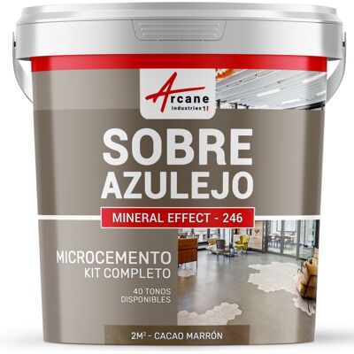 ARCANE INDUSTRIES Microcemento Sobre Azulejos ARCANE INDUSTRIES Microcemento Sobre Azulejos