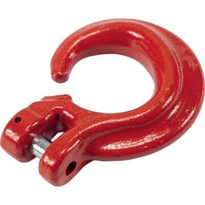 Posamo - Gancho Din En1677-2verg.acero Rojo 8mm5/16 Posamo - Gancho Din En1677-2verg.acero Rojo 8mm5/16