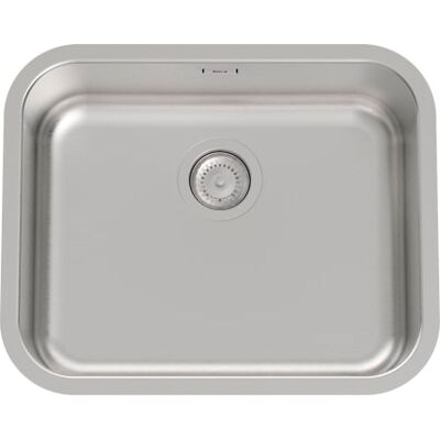 Fregadero de Cocina de Acero Inoxidable Roca Porto - 450x450mm - 1 Cubeta Fregadero de Cocina de Acero Inoxidable Roca Porto - 450x450mm - 1 Cubeta