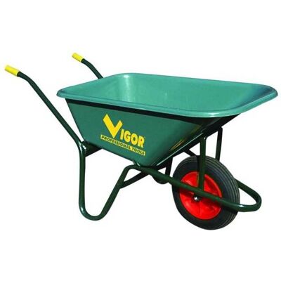 Carro Vigor 100-verde Vasca Verde Plástico 100 L Carro Vigor 100-verde Vasca Verde Plástico 100 L