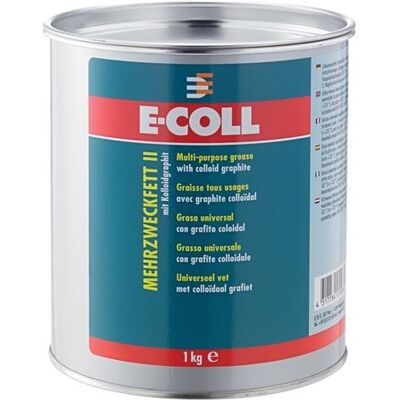 E-COLL Grasa Multiusos Ii, Grafitada 1kg E-COLL Grasa Multiusos Ii, Grafitada 1kg