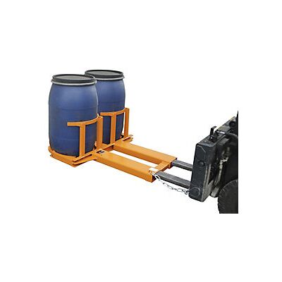 Bauer Elevador De Bidones Para 2 Bidones De Plástico De 220 L Bauer Elevador De Bidones Para 2 Bidones De Plástico De 220 L