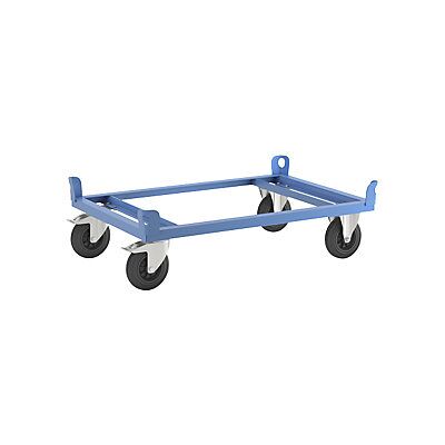 Eurokraft - Chasis Rodante De Acero Para Europalets Carga Máx 500 Kg Eurokraft - Chasis Rodante De Acero Para Europalets Carga Máx 500 Kg