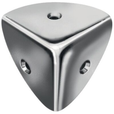 Vormann - Esquina De Caja H.36mm S.0.9mm Sta Azul Galvanizado Forma Alta Núm. De Agujeros 3 (por 25) Vormann - Esquina De Caja H.36mm S.0.9mm Sta Azul Galvanizado Forma Alta Núm. De Agujeros 3 (por 25)
