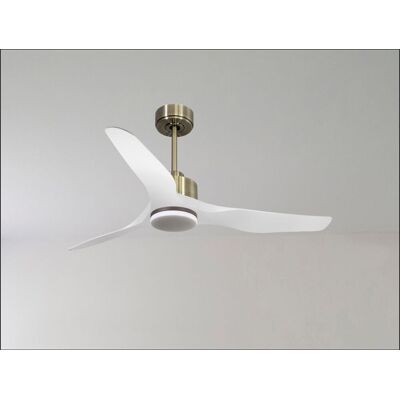 KLASSFAN Modulo Low Profile Regular - Un Ventilateur Pour Plafond Bas , Dc 132 Cm Noir Pales Abs Marron Lumière Dimmable 20 À 40 M² KLASSFAN Modulo Low Profile Regular - Un Ventilateur Pour Plafond Bas , Dc 132 Cm Noir Pales Abs Marron Lumière Dimmable 20 À 40 M²