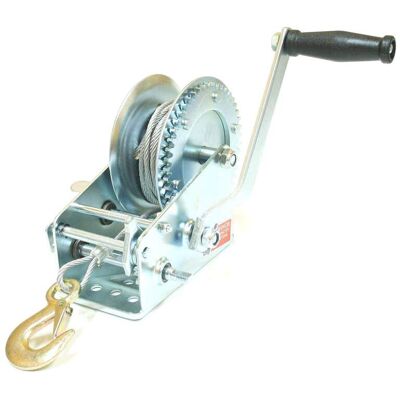 H2500 Cabrestante Manual Reversible 1100 / 2200kg Con Cable De 8m Ø4.8mm - Varan Motors H2500 Cabrestante Manual Reversible 1100 / 2200kg Con Cable De 8m Ø4.8mm - Varan Motors