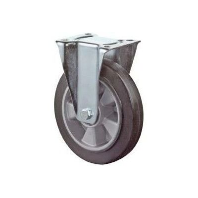 BS Modelo LS410.B80.125 - Rueda de bock con neumático elástico BS Modelo LS410.B80.125 - Rueda de bock con neumático elástico