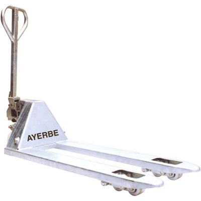 Ayerbe - Cahersa- Transpaleta Alimentaria 2500-gal Galvanizada 2500 Kg Ayerbe - Cahersa- Transpaleta Alimentaria 2500-gal Galvanizada 2500 Kg