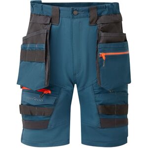 Bermudas De Trabajo Holster Dx4 Laterales Elásticos Portwest Dx444 42 Pulgadas (talla 54) Azul Metro Bermudas De Trabajo Holster Dx4 Laterales Elásticos Portwest Dx444 42 Pulgadas (talla 54) Azul Metro