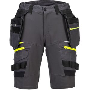 Bermudas De Trabajo Holster Dx4 Laterales Elásticos Portwest Dx444 42 Pulgadas (talla 54) Gris Metálico Bermudas De Trabajo Holster Dx4 Laterales Elásticos Portwest Dx444 42 Pulgadas (talla 54) Gris Metálico