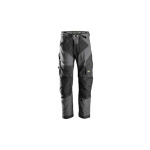 Aghasa Snickers - pantalon flexiwork+ gris acero-negro T-208