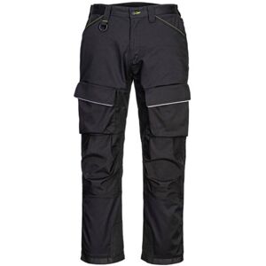 Portwest - Pantalón De Trabajo Harness De Tejido Dinámico Color Negro Pw322 42 Pulgadas Negro Portwest - Pantalón De Trabajo Harness De Tejido Dinámico Color Negro Pw322 42 Pulgadas Negro