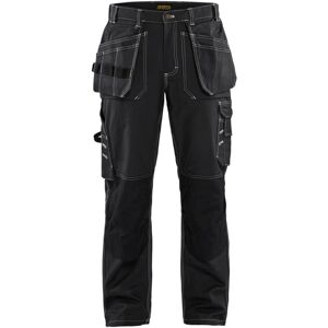 BLAKLADER Pantalón De Trabajo Artesanal 1530137 - Negro 5xl - Fr(60) - Se(c66) - Corto BLAKLADER Pantalón De Trabajo Artesanal 1530137 - Negro 5xl - Fr(60) - Se(c66) - Corto