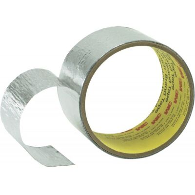 3M Modelo 431 Cinta de aluminio - Premium, 38mm x 50m - Cinta adhesiva 3M Modelo 431 Cinta de aluminio - Premium, 38mm x 50m - Cinta adhesiva