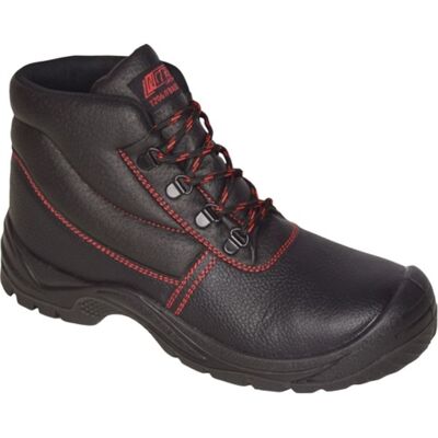 Nitras - Botas De Seguridad De Menta De Paso Básico. Gr.40 Black S3 Src En20345 Cuero Completo Nitras - Botas De Seguridad De Menta De Paso Básico. Gr.40 Black S3 Src En20345 Cuero Completo