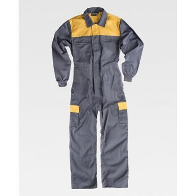 Buzo Básico De Trabajo Multibolsillos Combi Workteam C4502 52 Gris+amarillo Buzo Básico De Trabajo Multibolsillos Combi Workteam C4502 52 Gris+amarillo