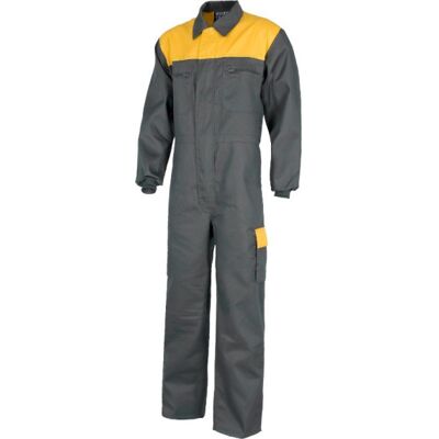 Buzo Básico De Trabajo Multibolsillos Combi Workteam C4502 60 Gris+amarillo Buzo Básico De Trabajo Multibolsillos Combi Workteam C4502 60 Gris+amarillo