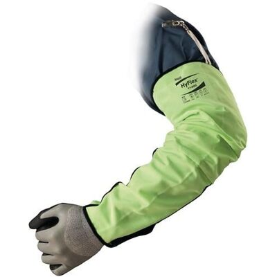 Ansell - Protectores De Brazos Hyflex® 11-200 475mm Amarillo Señal (por 12) Ansell - Protectores De Brazos Hyflex® 11-200 475mm Amarillo Señal (por 12)