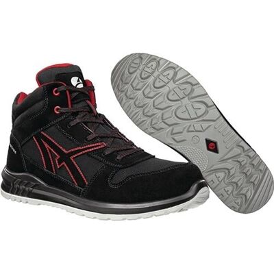 Albatros - Boot De Seguridad De Sudor De Clifton Mid 42 Black/red S3 En Iso 20345: 2011 Leather Albatros - Boot De Seguridad De Sudor De Clifton Mid 42 Black/red S3 En Iso 20345: 2011 Leather