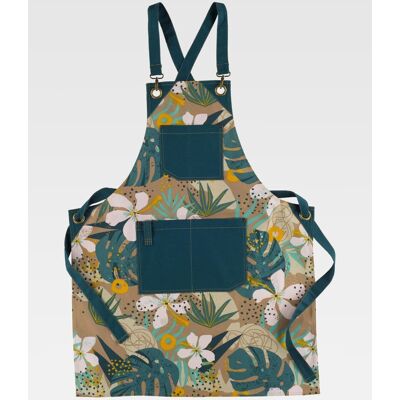 Delantal Canvas Estampado Con Peto Para Servicios M756 Workteam Verde Oscuro Delantal Canvas Estampado Con Peto Para Servicios M756 Workteam Verde Oscuro