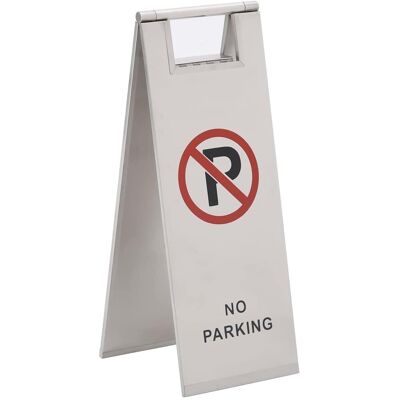 Vidaxl Señal De Parking Plegable Acero Inoxidable Vidaxl Señal De Parking Plegable Acero Inoxidable