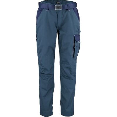 KRAMP Pantal贸n De Trabajo Unisex Verde-azul'talla L'Universal Universal Kw102030082092 KRAMP Pantal贸n De Trabajo Unisex Verde-azul'talla L'Universal Universal Kw102030082092
