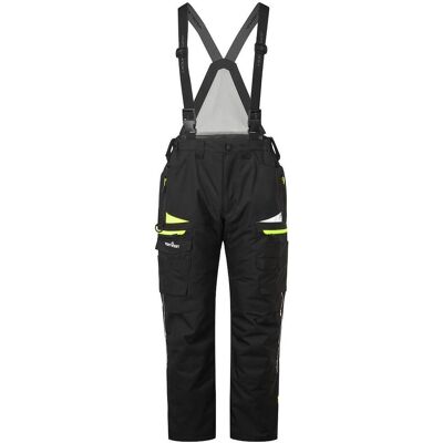 Portwest - Peto Aislante De Trabajo Calidad Premium Tejido Oxford 300d Winter Dx4 28 Pulgadas Negro Portwest - Peto Aislante De Trabajo Calidad Premium Tejido Oxford 300d Winter Dx4 28 Pulgadas Negro