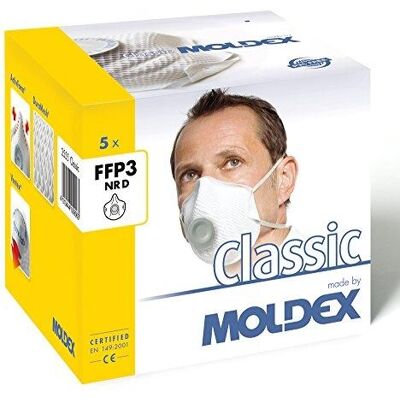 Moldex Mascarilla Antipolvo Fino Ffp3 Blanca Moldex Mascarilla Antipolvo Fino Ffp3 Blanca